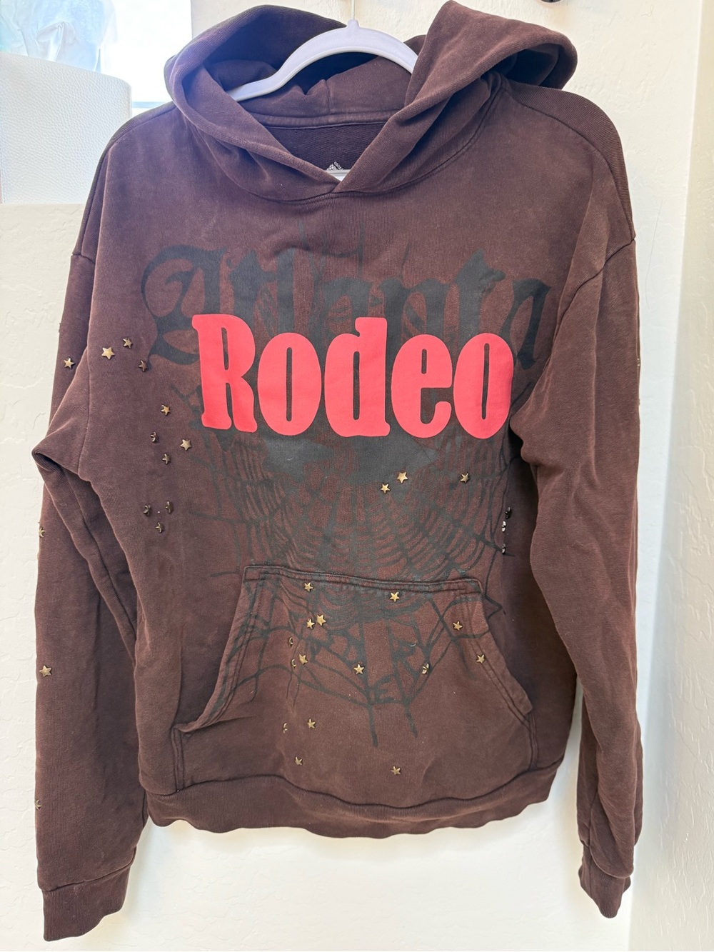 LIKE NEW! Days Before Rodeo - Travis Scott Graphic Brown Hoodie